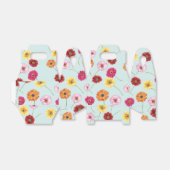 Gerbera,pink,red,orange,yellow Bedankdoosjes (Uitgevouwen)