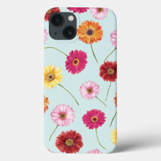 Gerbera,pink,red,orange,yellow  iPhone 13 hoesje