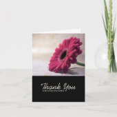 Gerbera Sympathie Dank u opmerking Kaart 1 (Voorkant)