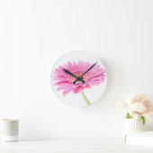Gerbera wall klok (Huis)