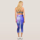 Gerberas Capri Leggings (Verso)
