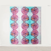 Gerberas germini wandkleed (Voorkant)