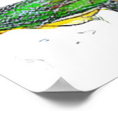 Gerbera's Madeliefje Poster (Hoek)