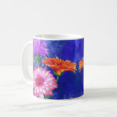 Gerberas Mok Mooie Bloemen (Voorkant links)