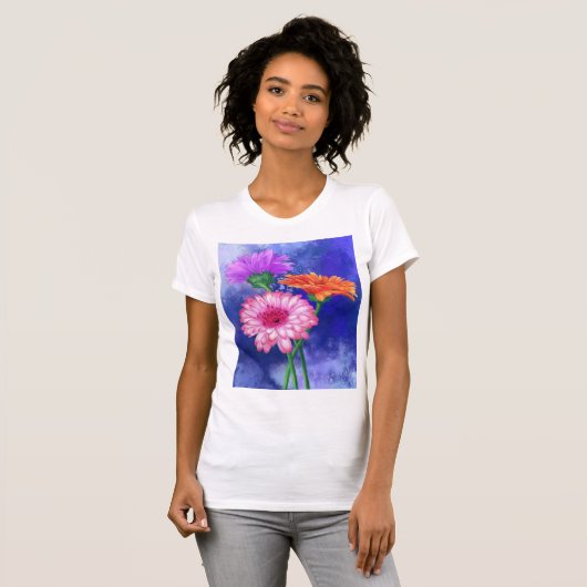 Gerberas T-Shirt (Devant entier)