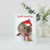 Gerbil Greetings Briefkaart (Staand voorkant)