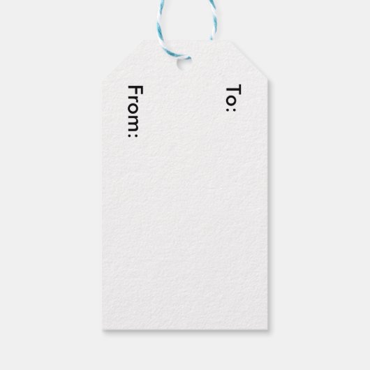 Gerbil Greetings Gift Labels Cadeaulabel (Achterkant)