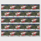 Gerbil Kerstmis Cadeaupapier (Vlak)