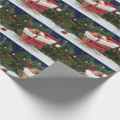 Gerbil Kerstmis Cadeaupapier (Hoek)