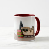 Gerbil-kerstMok Mok (Voorkant rechts)