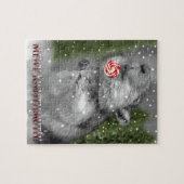 Gerbil's kerstdroom legpuzzel (Horizontaal)