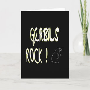 Gerbils Rock ! Carte de vœux