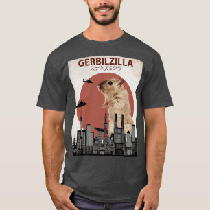 Gerbilzilla Giant Gerbil Monster T-shirt