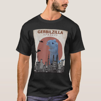 Gerbilzilla Grappig Gerbilcadeau voor Gerbilliefhe T-shirt