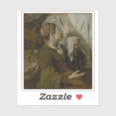 Gerbrand van den Eeckhout - Hagar Weeping Sticker (Vel)