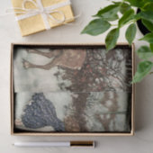 “Gerda kust het rendier” van Edmund Dulac Tissuepapier (Geschenk)