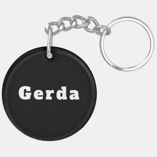 Gerda Sleutelhanger (Achterkant Links)