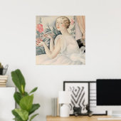 Gerda Wegener - Portrait d'une femme, Art Déco (Bureau à domicile)