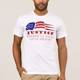Gerechtigheid gebracht door het Amerikaanse leger T-shirt