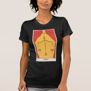 Gerechtigheid tarotkaart modern majoor Arcana desi T-shirt
