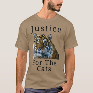 Gerechtigheid voor de kattentijgerpremie t-shirt