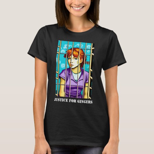 Gerechtigheid voor gingers T-Shirt (Voorkant)