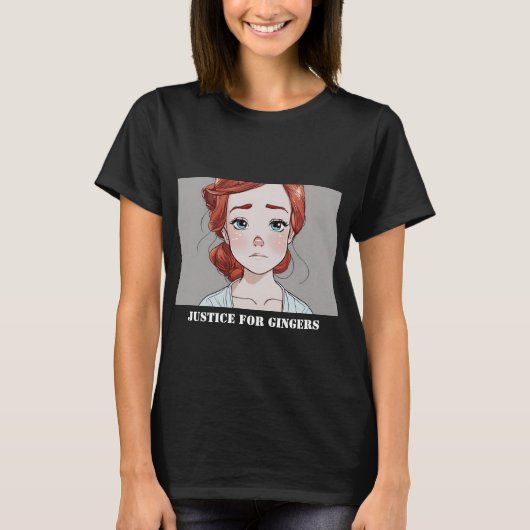Gerechtigheid voor gingers T-Shirt (Voorkant)