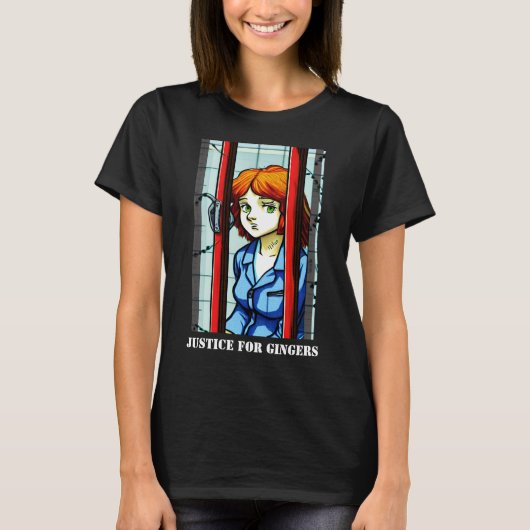 Gerechtigheid voor gingers T-Shirt (Voorkant)