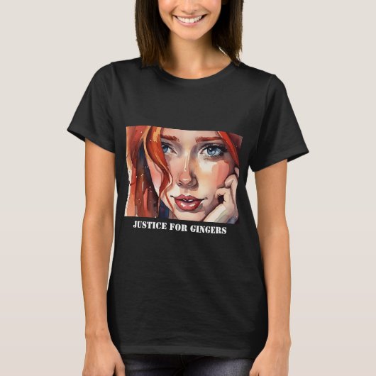 Gerechtigheid voor gingers T-Shirt (Voorkant)