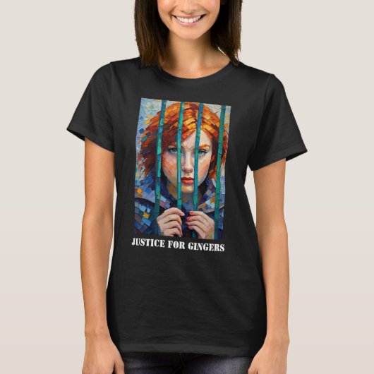 Gerechtigheid voor gingers T-Shirt (Voorkant)