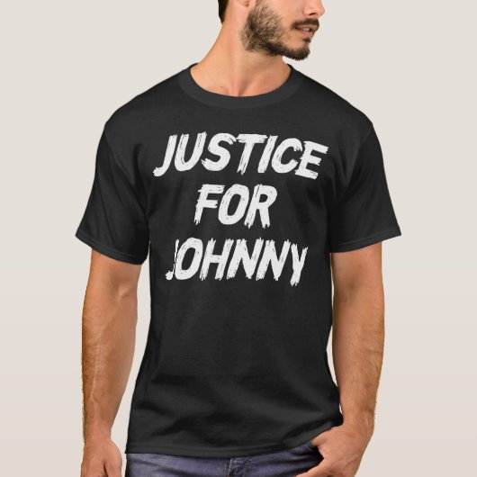 Gerechtigheid voor Johnny T-shirt (Voorkant)