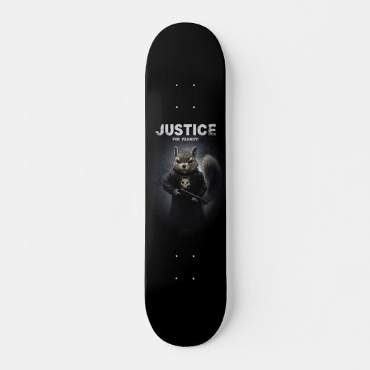 Gerechtigheid voor Pinda de Eekhoorn Skateboard (Voorkant)