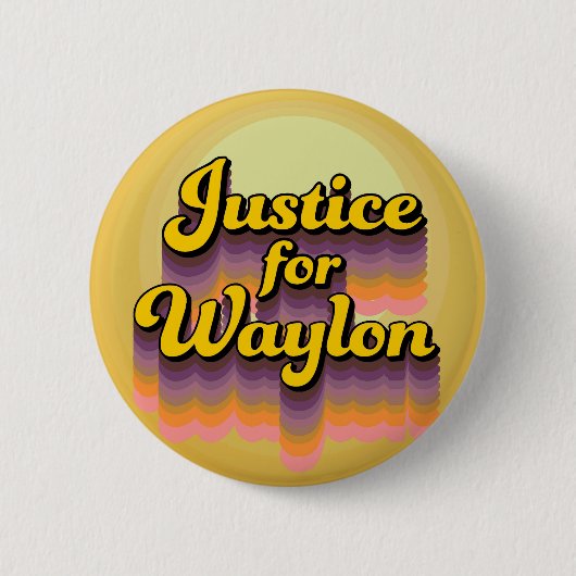 Gerechtigheid voor Waylon Cuevas Button (Voorkant)