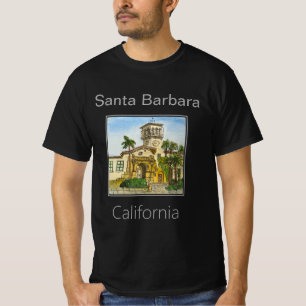 Gerechtsgebouw, Santa Barbara, Californië T-shirt