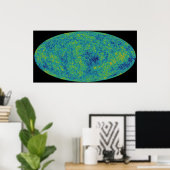 Gereconolfeerde Planck CMBR Poster (Thuiskantoor)