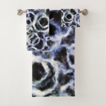 gerecyclede indigo shibori :