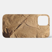 Gerecycleerd papier: milieuvriendelijke textuur. Case-Mate iPhone case (Achterkant (horizontaal))