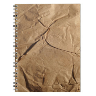 Gerecycleerd papier: milieuvriendelijke textuur. notitieboek