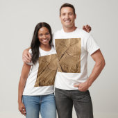 Gerecycleerd papier: milieuvriendelijke textuur. t-shirt (Unisex)