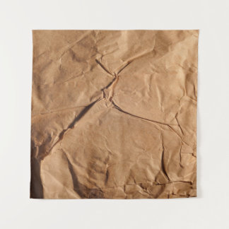 Gerecycleerd verpakkingspapier. Textuur. Wandkleed