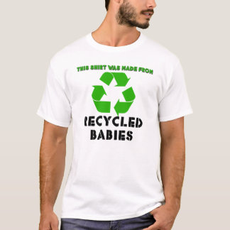 Gerecycleerde baby's t-shirt