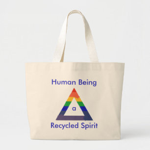 Gerecycleerde Spirit canvas tassen