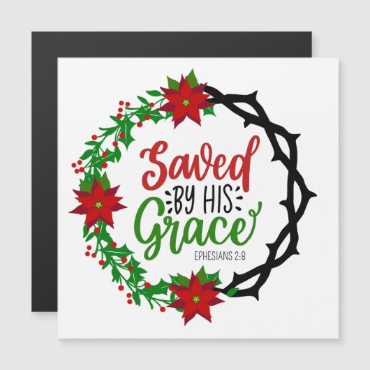 Gered door Zijn Genade (Voorkant / Achterkant)