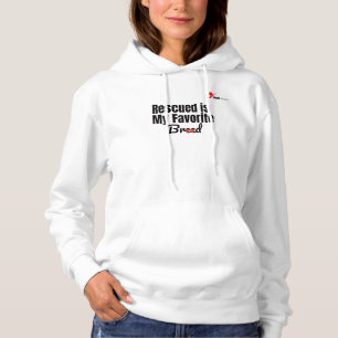 Geredd is Mijn Favoriete Ras – Dierenredding Hoodie