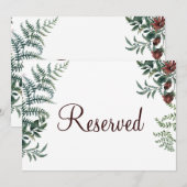 Gereduceerd bord kaart (Voorkant / Achterkant)