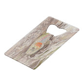 Gereedschap Forel Kredietkaart Flessenopener (Voorkant Gekanteld)