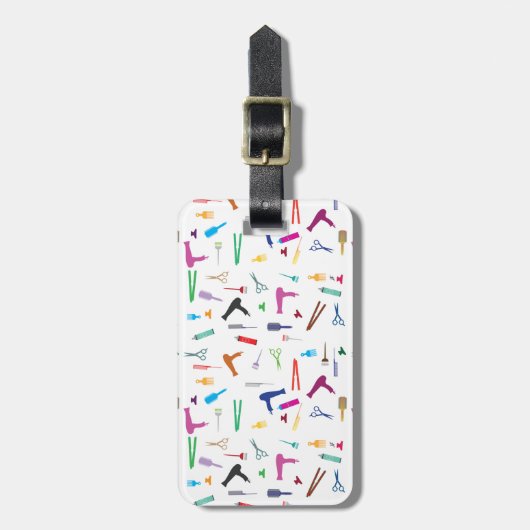 Gereedschap Haarstijlen 2 Bagagelabel (Voorkant verticaal)