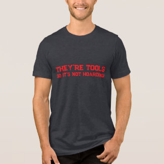 Gereedschap hordt niet op Tri-Blend shirt