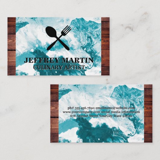 gereedschap | Houtsim | ABSTRACT Visitekaartje (Voorkant / Achterkant)