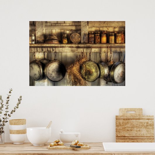 gereedschap - keuken uit het oude land poster (Keuken)